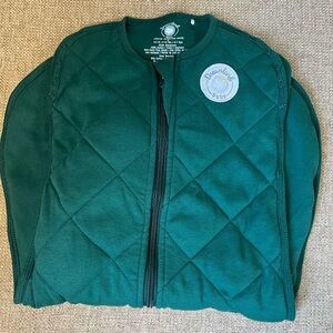 NWOT Forest Green Weighted Dreamland Baby Sleep Swaddle 0-6 Months